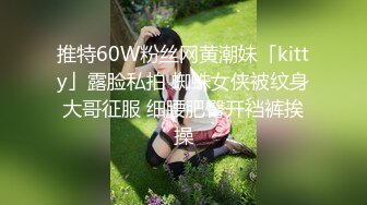 推特60W粉丝网黄潮妹「kitty」露脸私拍 蜘蛛女侠被纹身大哥征服 细腰肥臀开裆裤挨操