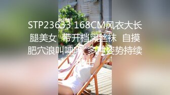 STP23633 168CM风衣大长腿美女  带开档黑丝袜  自摸肥穴浪叫呻吟  多种姿势持续输出