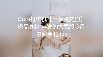 Dom打桩机【一条肌肉狗】极品身材 丰满的大屁股 3月最新福利 (3)